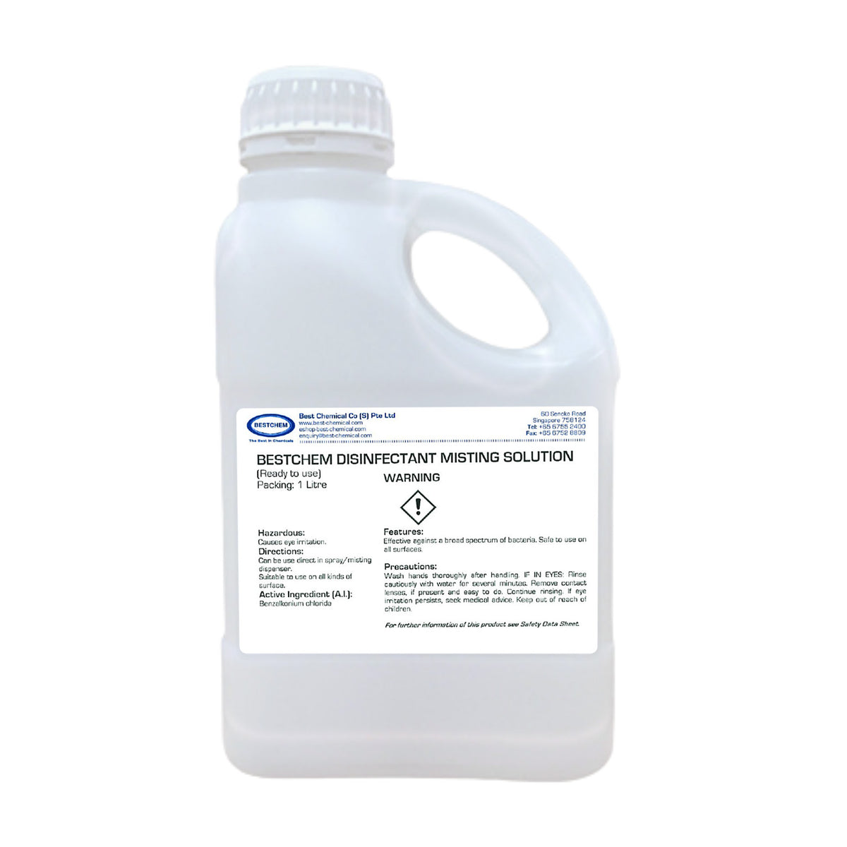 BestChem Disinfectant Misting Solution – Best Chemical Co (S) Pte Ltd