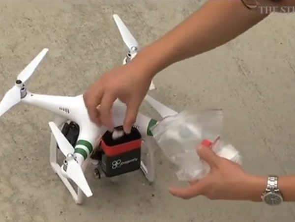 Singapore Govt Agencies uses drones to apply Mosquito Dunks (Bti) on roof gutters – The Straits Times