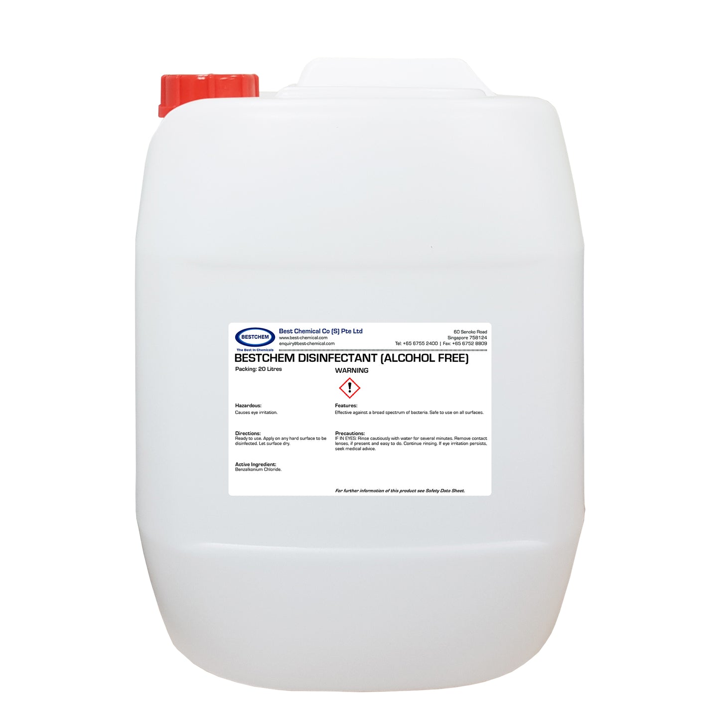 BestChem Disinfectant (Alcohol Free)