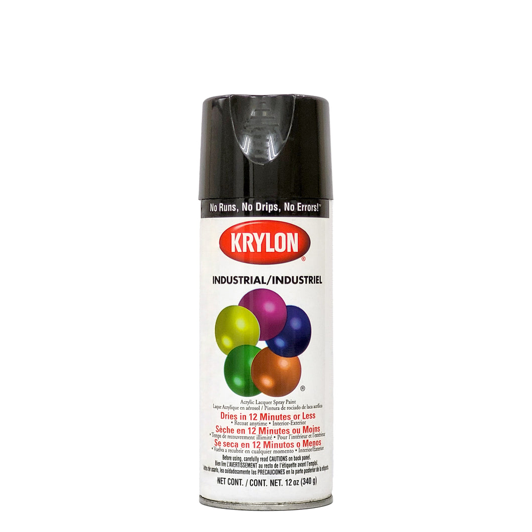 Krylon® 5-Ball Interior-Exterior Paint Enamels, Gloss Black