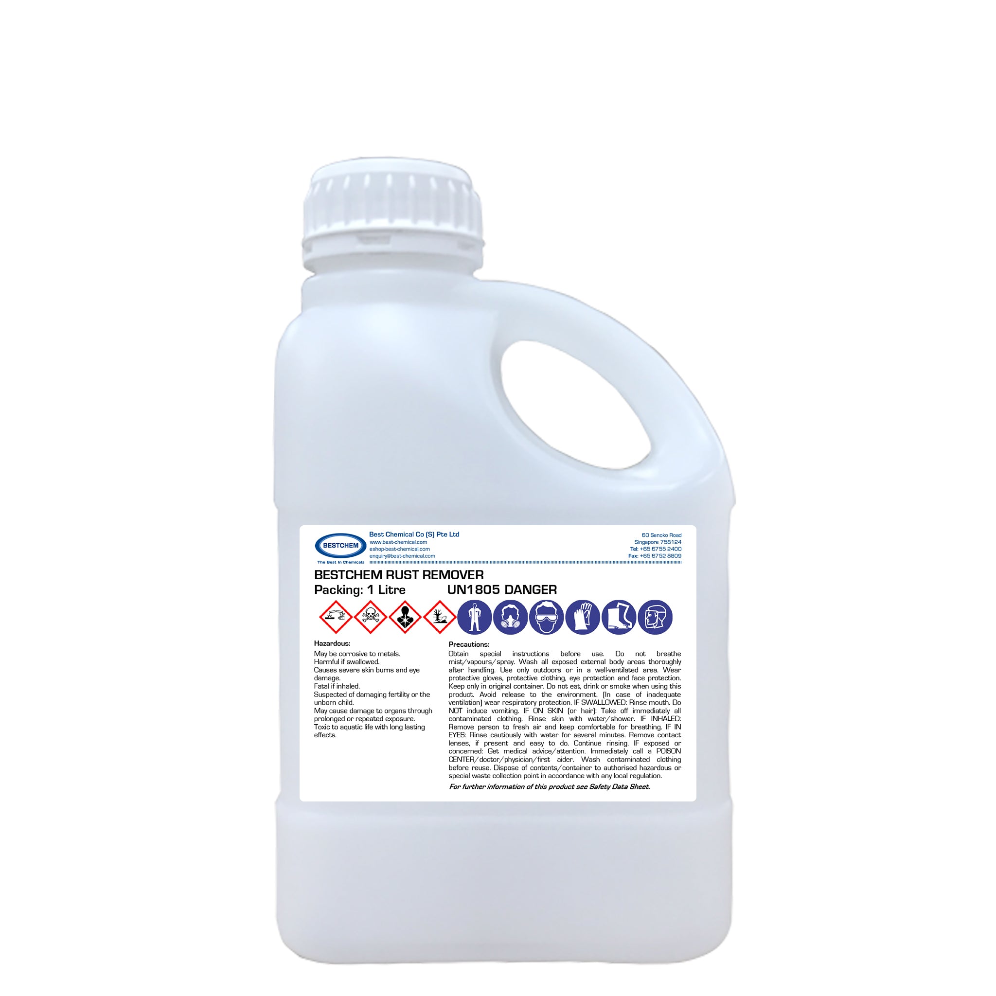 Bestchem Rust Remover – Best Chemical Co (S) Pte Ltd