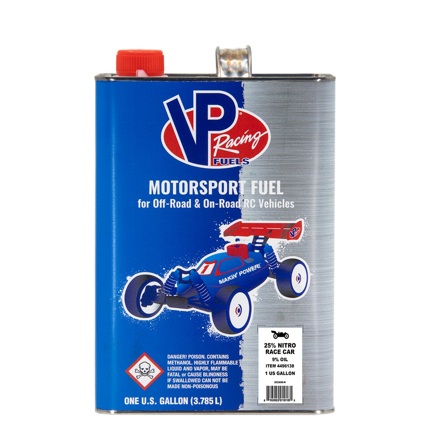 VP Racing R/C 25% Nitro Fuel for R/C Cars - 9% Oil