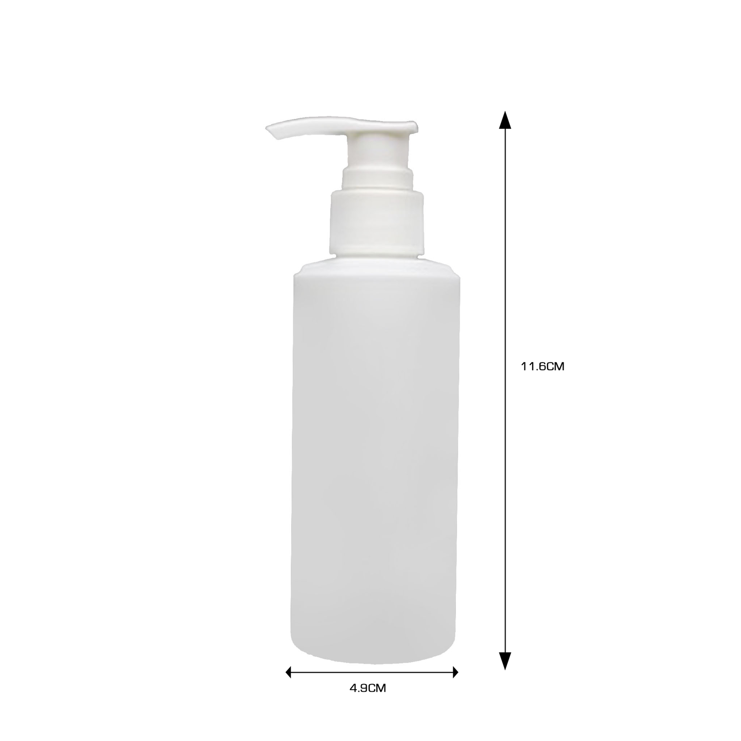 180ml Round HDPE Bottle