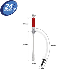 Battery Operated Pump with Auto-Stop & Buzzer