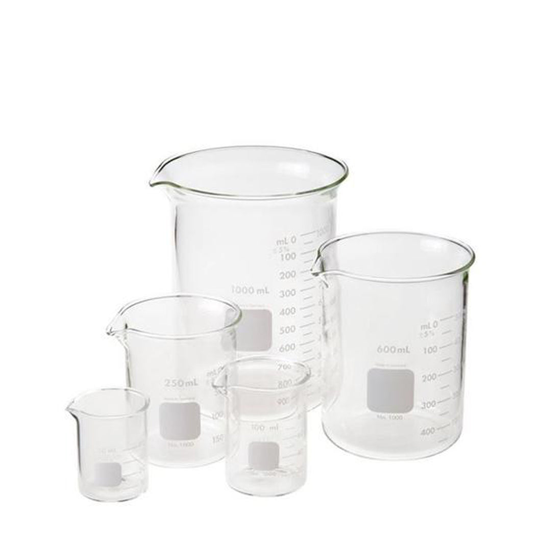 Graduated Low Form Beaker With Spout