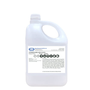4L Bottle Hydrochloric Acid 33-35%